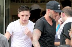 ديفيد بيكهام يتعرض لحادث مرور رفقة ابنه