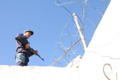 أعوان الحرس البلدي في مسيرة بالجزائر العاصمة