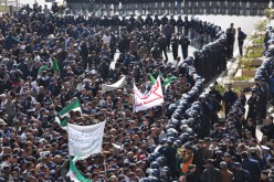 أعوان الحرس البلدي‮ ‬يعتصمون بمقر البرلمان ويطالبون بتسوية وضعيتهم الإجتماعية والإدارية