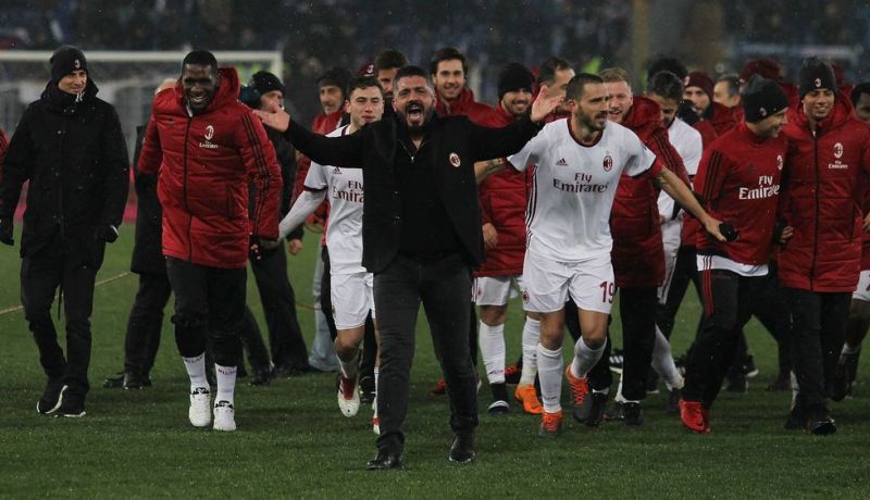 “غاتوزو” يقود “ميلان” لنهائي كأس إيطاليا !