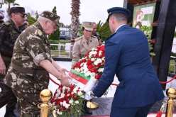 بالصور.. قايد صالح يترحم على روح الشهيد البطل “زيغود يوسف ” بقسنطينة