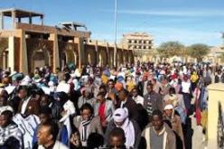 وقفة إحتجاجية ضد إستغلال الغاز الصخري في ورقلة