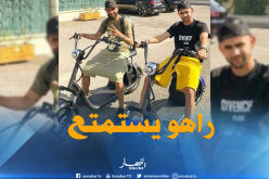 غزال يستمتع رفقة “كبسولة” بعد التعادل ضد غامبيا