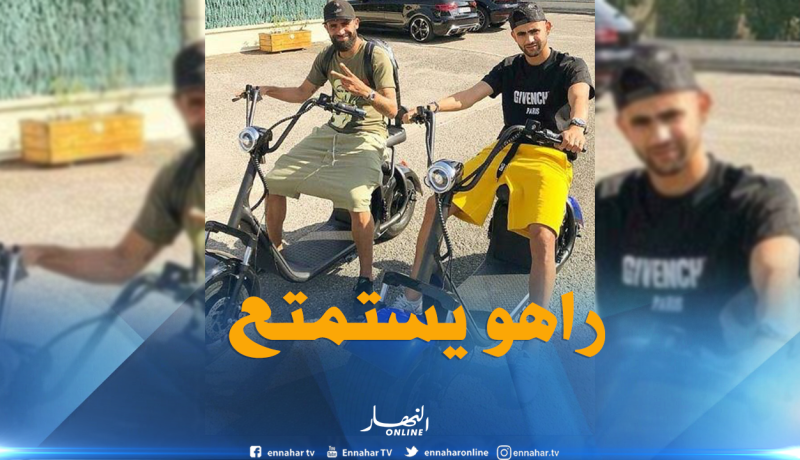 غزال يستمتع رفقة “كبسولة” بعد التعادل ضد غامبيا