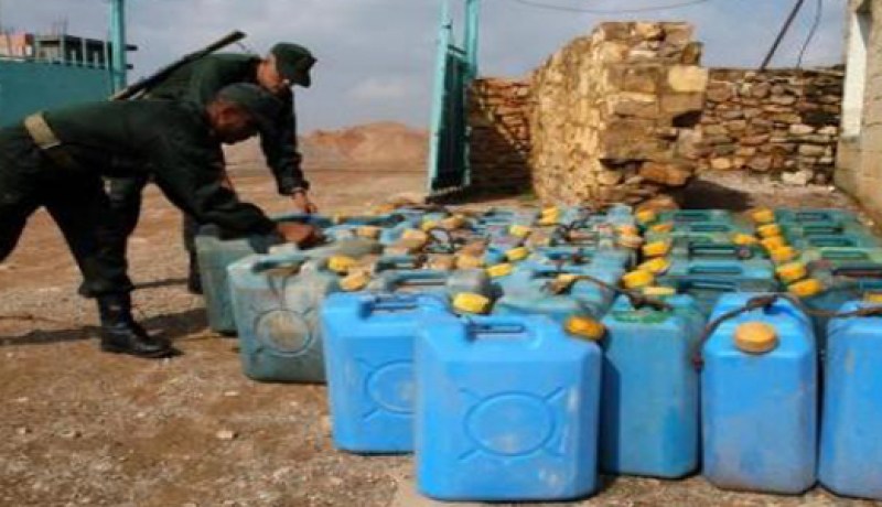 الدرك‮ ‬يطيح بقافلة  لتهريب الوقود إلى تونس