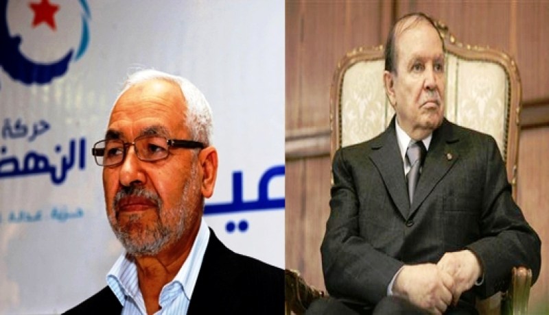 الرئيس بوتفليقة يستقبل رئيس حركة النهضة التونسية