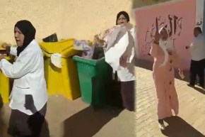 مديرة إبتدائية ترمي مشاريع تربوية للأساتذة في سلة المهملات بغرداية