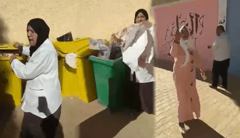 مديرة إبتدائية ترمي مشاريع تربوية للأساتذة في سلة المهملات بغرداية