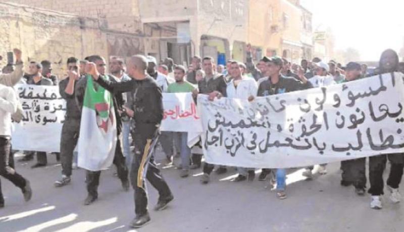 مسيرة تنتهي باعتصام للمطالبة بالعدالة في غرداية