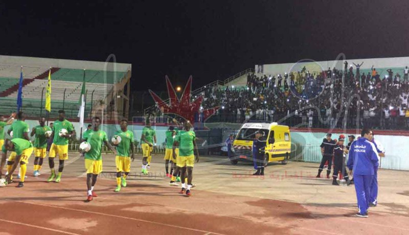 الجمهور الغيني أكثر من الجمهور الجزائري في تشاكر