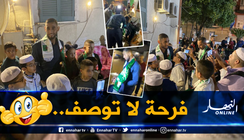 غولام يرفع أسهمه لدى الجزائريين بأحسن طريقة ممكنة