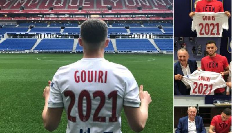 أمين ڤويري يوقّع على أول عقد احترافي مع فريقه أولمبيك ليون