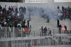 حرب في‮ ‬مدرجات بولوغين والشرطة تنقذ أنصار ‬العقيبة‮ ‬من مخالب‮ المســــامعيـــة ‬