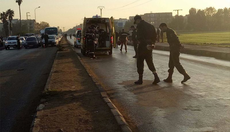 بالصور والفيديو وفاة إمرأة بعد أن دهستها سيارة بالعاصمة