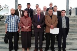 بالصور.. تيجاني هدام يُسلم وصولات تسجيل لـ3 منظمات نقابية جديدة