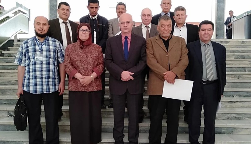 بالصور.. تيجاني هدام يُسلم وصولات تسجيل لـ3 منظمات نقابية جديدة