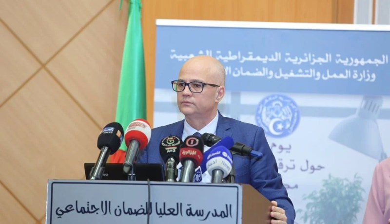 بالصور.. وزير العمل يؤكّد على تفعيل دور الوقاية من المخاطر المهنية في العمل