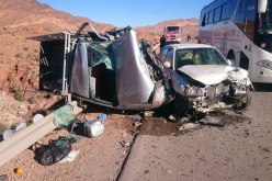 بالفيديو.. 8 ضحايا إثر حادث مرور بتيمقاد في باتنة