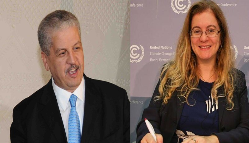 سلال يستقبل وزيرة الطاقة التونسية هالة شيخ