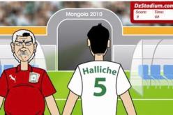 إضرب شحاتة للثأر لصخرة دفاع في لعبة  ''آه يا حليش ''