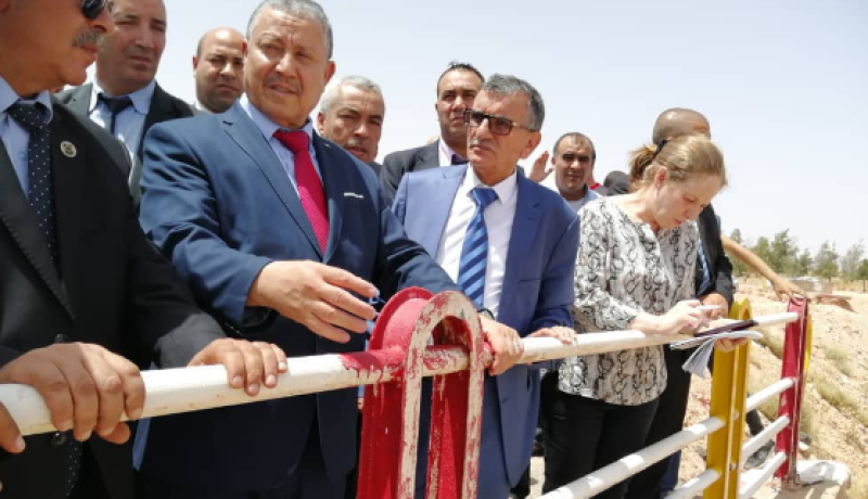 وزير الموارد المائية :”عدة أسباب تقف وراء أزمة العطش”