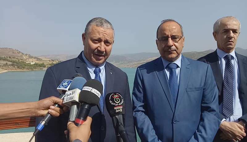 بالصور..علي حمام يعطي تعليمات لتوسعة محطة المياه المستعملة بعين الدفلى