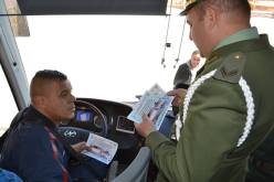 حملة تحسيسية لفائدة سائقي نقل البضائع والمسافرين