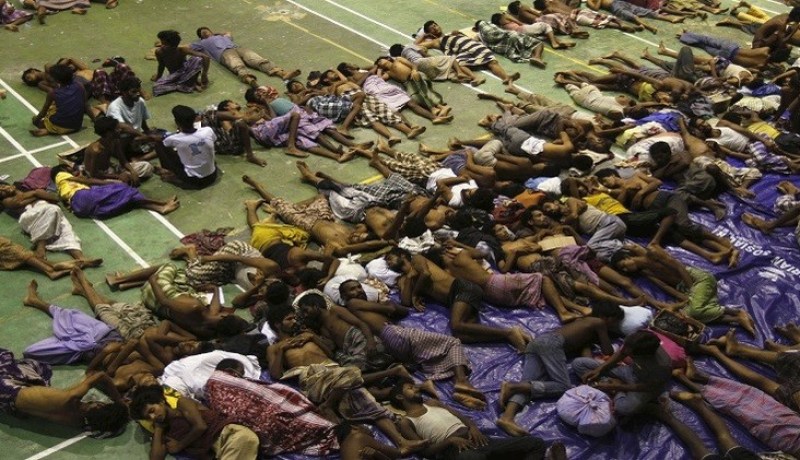 إنقاذ أكثر من 1000 مهاجر غير شرعي قبالة سواحل إندونيسيا