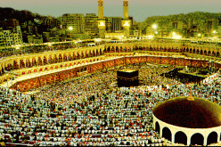 بالصور.. الأبواب الزجاجية الإلكترونية للمسجد الحرام المكسوة بالذهب