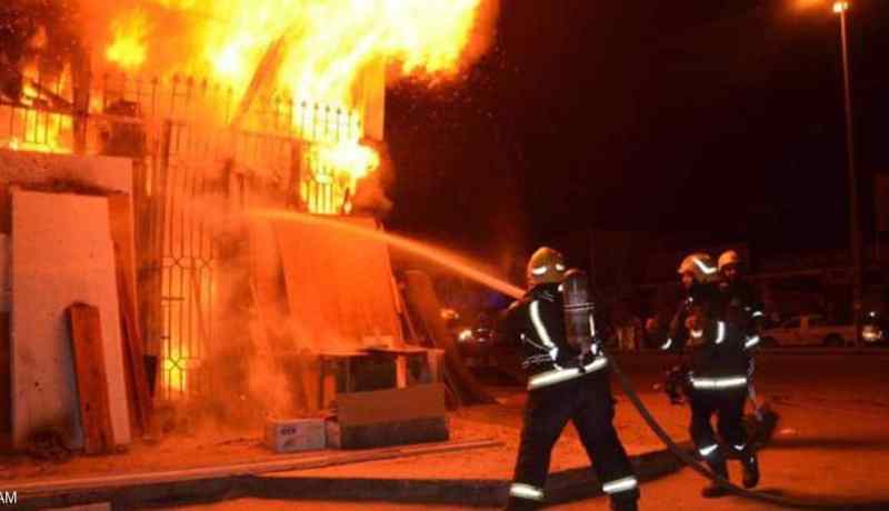 حريق مهول في كنيسة “الأنبا بولا” بالقاهرة