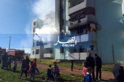 بالصور..نجاة عائلة من الموت إثر انفجار قارورة غاز بوادي الفضة بالشلف