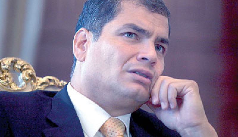 رئيس الإكوادور يؤكد انه سيكون متشددا مع المعارضة والصحافة