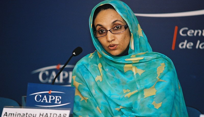 أميناتو حيدر في ضيافة المجلس الوطني لحقوق الإنسان