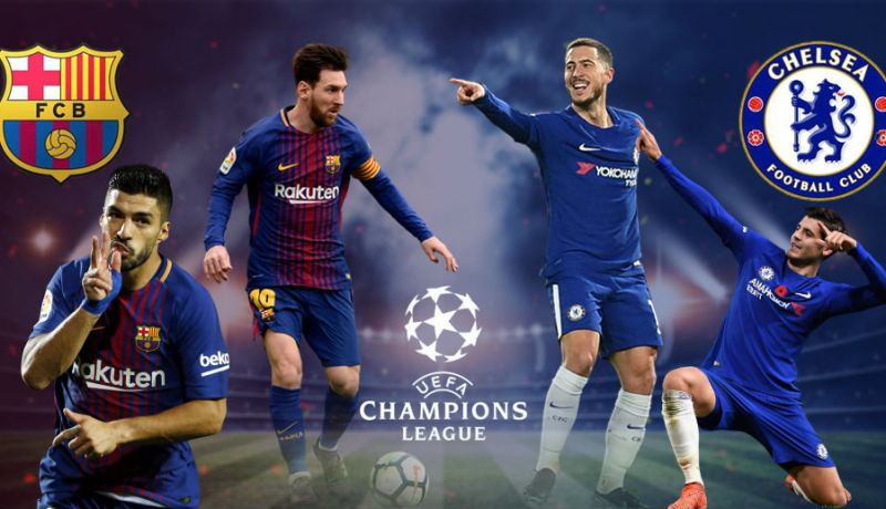 قمة نارية بين تشيلسي وبرشلونة !