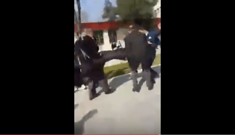 بالفيديووالصور ..طلبة يعتدون على أساتذة بجامعة الجزائر 3