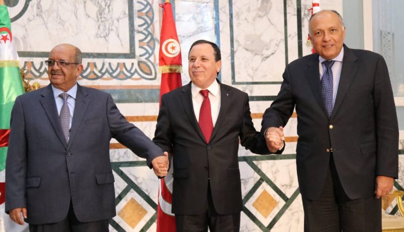 الجزائر تشارك في الإجتماع التنسيقي الرابع حول ليبيا بتونس