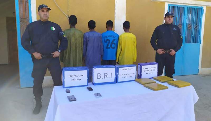 تمنراست: توقيف 4 مروّجين للمخدرات من نوع البانغو