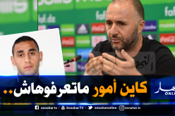 بلماضي يكشف تفاصيل مُثيرة بخصوص إستبعاد غولام!