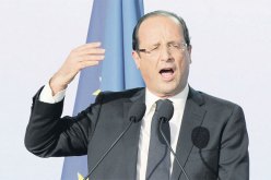 هولاند لا حل ممكنا في سوريا من دون رحيل بشار الاسد