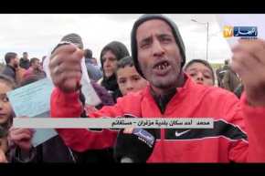 مستغانم:  سكان الأحياء القصديرية يحاصرون الوالي و يرفعون إنشغالاتهم