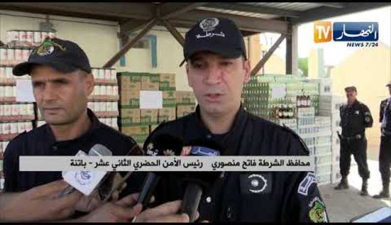 باتنة: توقيف أربعة أشخاص وحجز أزيد من 12 ألف قارورة من المشروبات الكحولية
