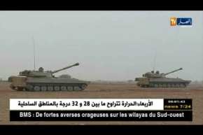 قايد صالح يشرف على إنطلاق تنفيذ التمرين المركب بالذخيرة الحية “إكتساح 2018” ببشار