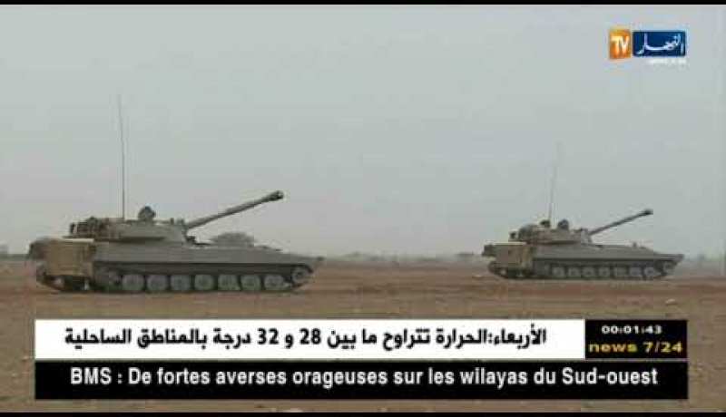 قايد صالح يشرف على إنطلاق تنفيذ التمرين المركب بالذخيرة الحية “إكتساح 2018” ببشار