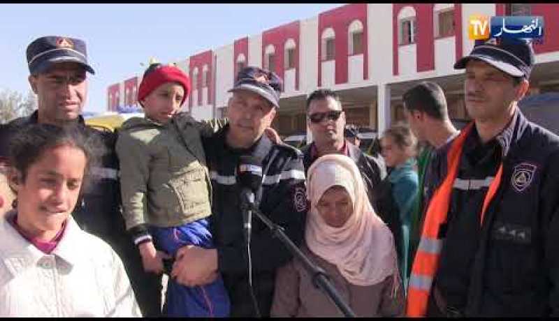 النعامة: الحماية المدنية تعرض نشاطاتها لذوي الإحتياجات الخاصة