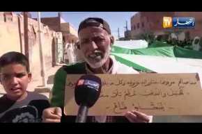 تندوف: الجمعة التاسعة  من الحراك الشعبي للمطالبه برحيل الباءات الثلاث
