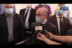 وزير الشؤون الدينية والأوقاف يوسف بلمهدي في زيارة تفقدية لمكتبة الإمام مالك