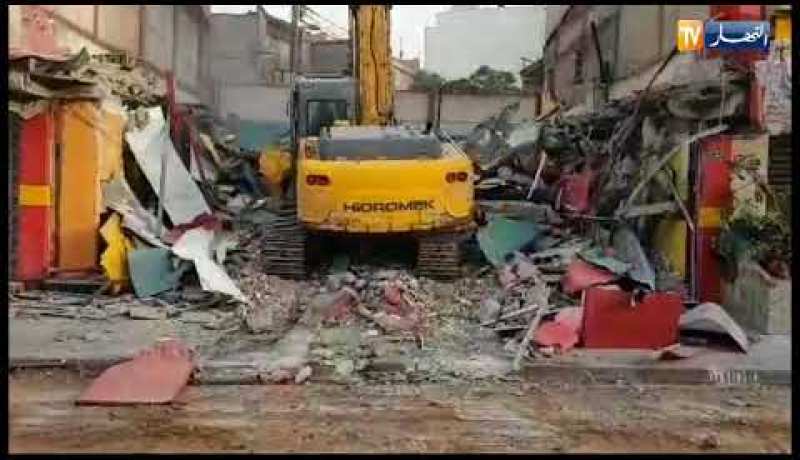 البليدة.. هدم بناية من طابقين بسبب نزاع عقاري بين عائلتين