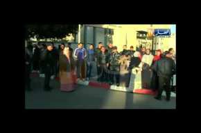 العشرات من سكان عين تموشنت يحتجون خلال زيارة “عبد الوحيد طمار” للولاية