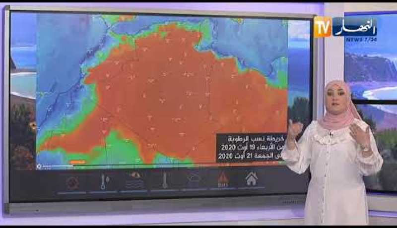 إستمرار الأجواء الحارة على هذه المناطق .. أحوال الطقس ليوم 18/08/2020