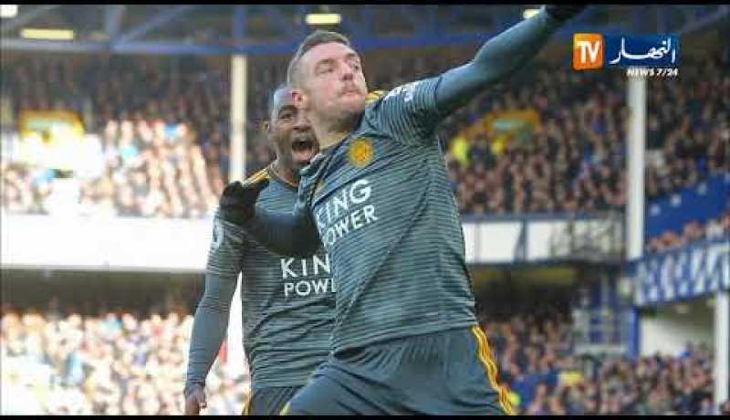 غزال يكتفي بشوط واحد ويفوز رفقة ليستر سيتي على إيفرتون بهدف وحيد